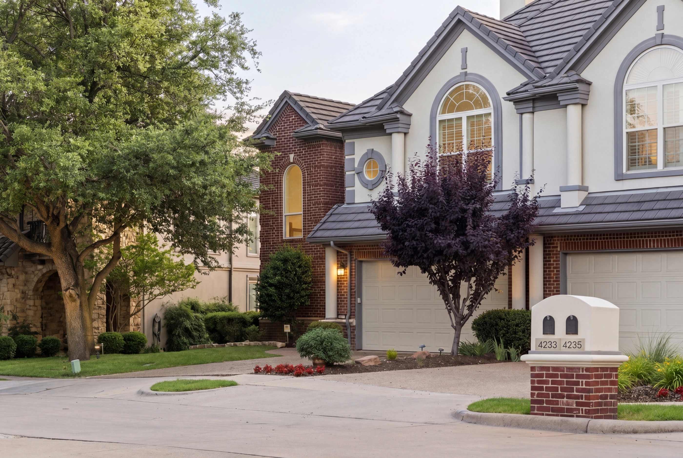 4231 Castle Rock Court - Fairway Vista end-unit exterior
