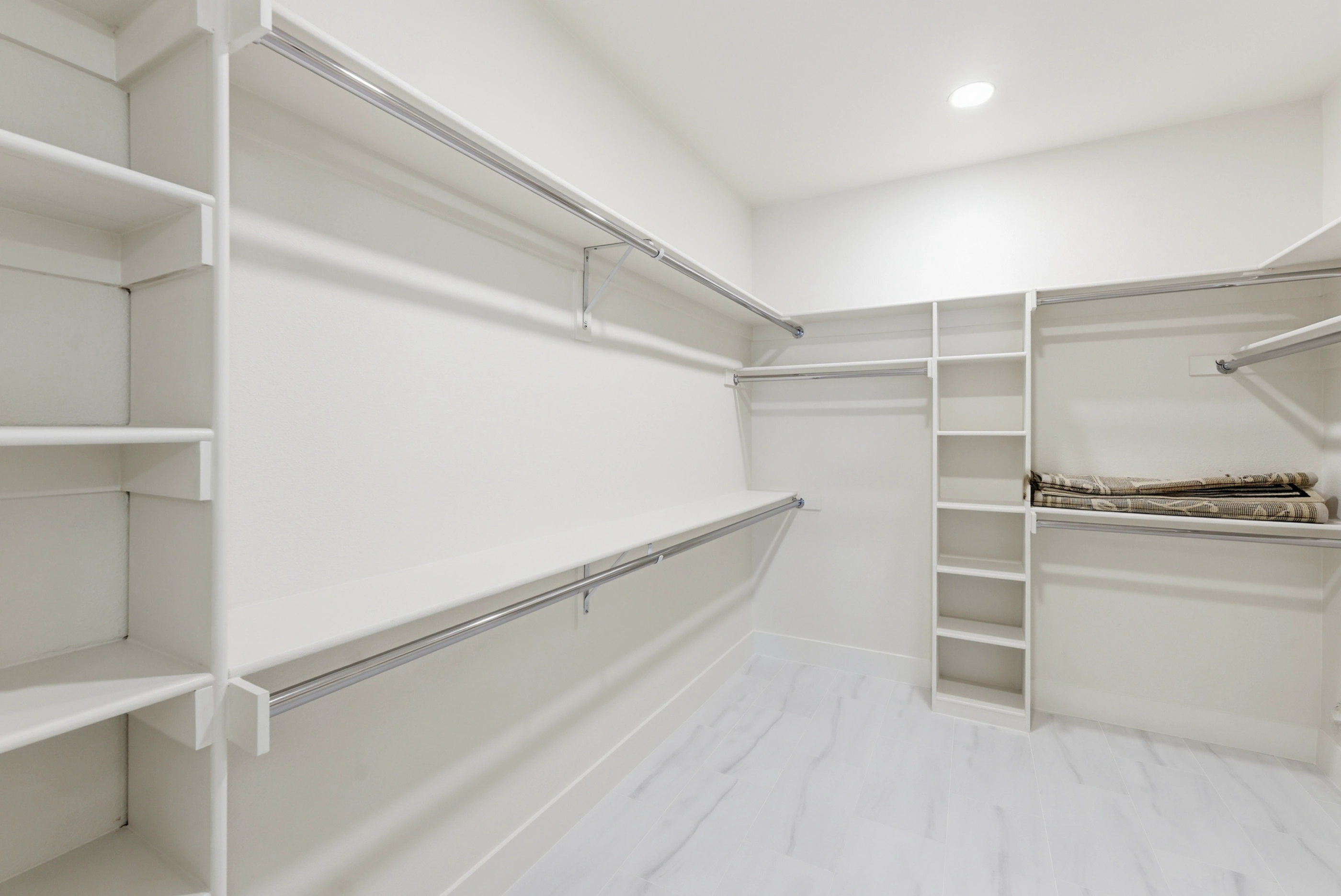 Primary walk-in closet
